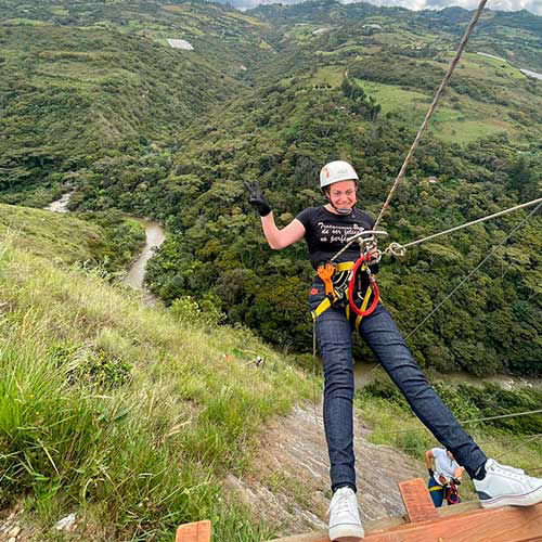 Paso del Angel - Rappel Adrenalina Pura